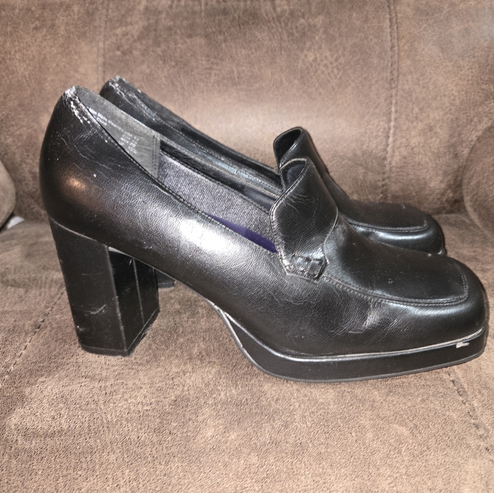 Payless Highlights Black 12M 4in Platform